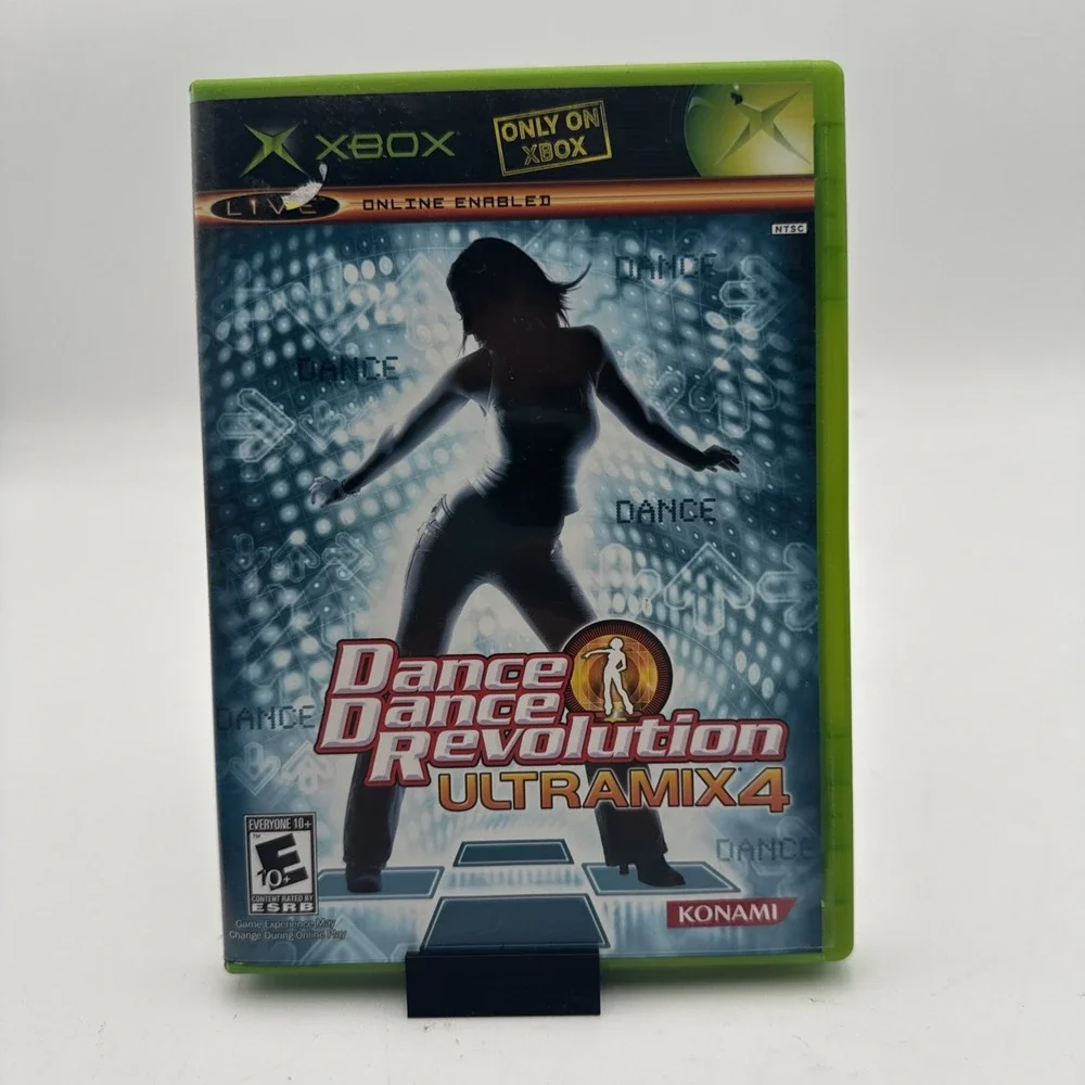 Dance Dance Revolution UltraMix‎ 4 - Microsoft Xbox - Complete In Box CIB